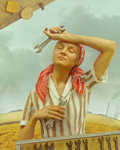 Photograph Baba Robot Keys From Her Doors on One Eyeland